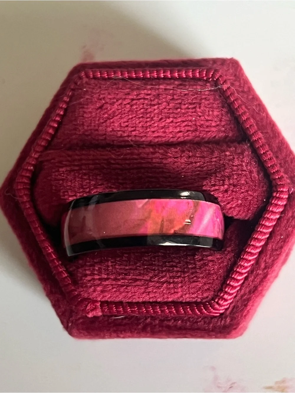 Luxury Collection Titanium Steel Polished Design Minimalist 8mm Band Size 13 NWT